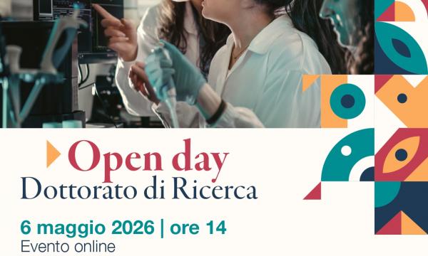 Open Day for PhD Programs: May 6 at 2:00 PM (Online)
